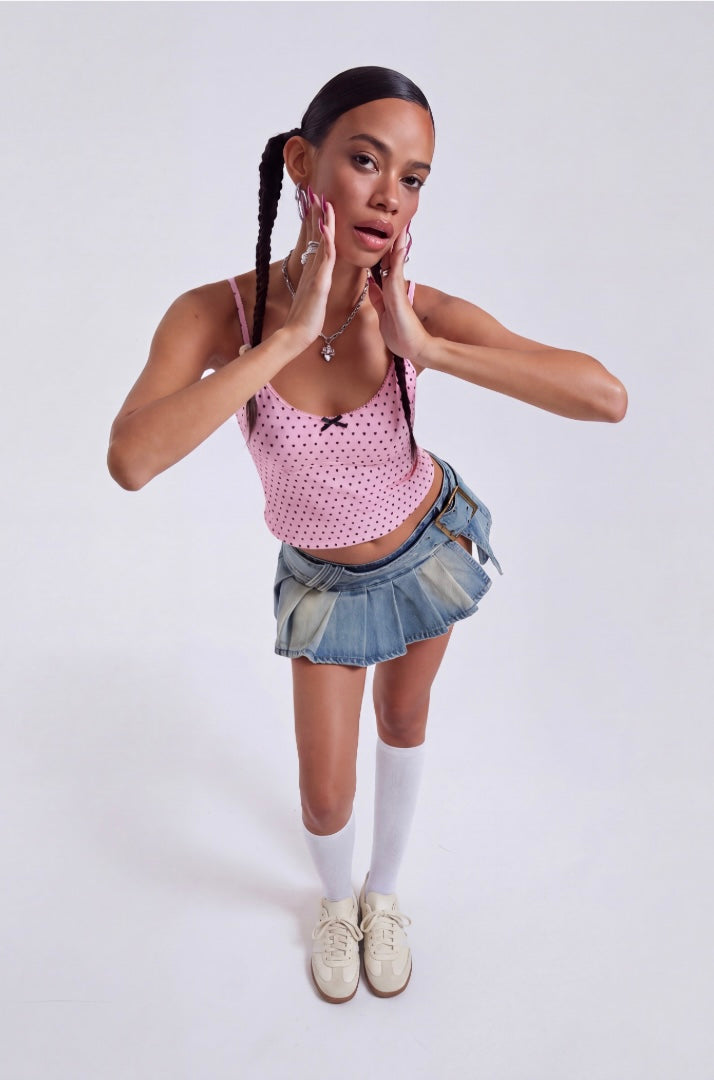 CAMI | Top à pois